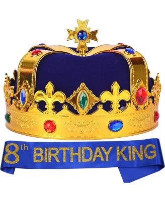 [ROMANTIC CROWN] BIG SHINING LOGO L/S /追跡付 Amazon.com: 4 Pcs Prom King and Queen Crowns with Sashes Set