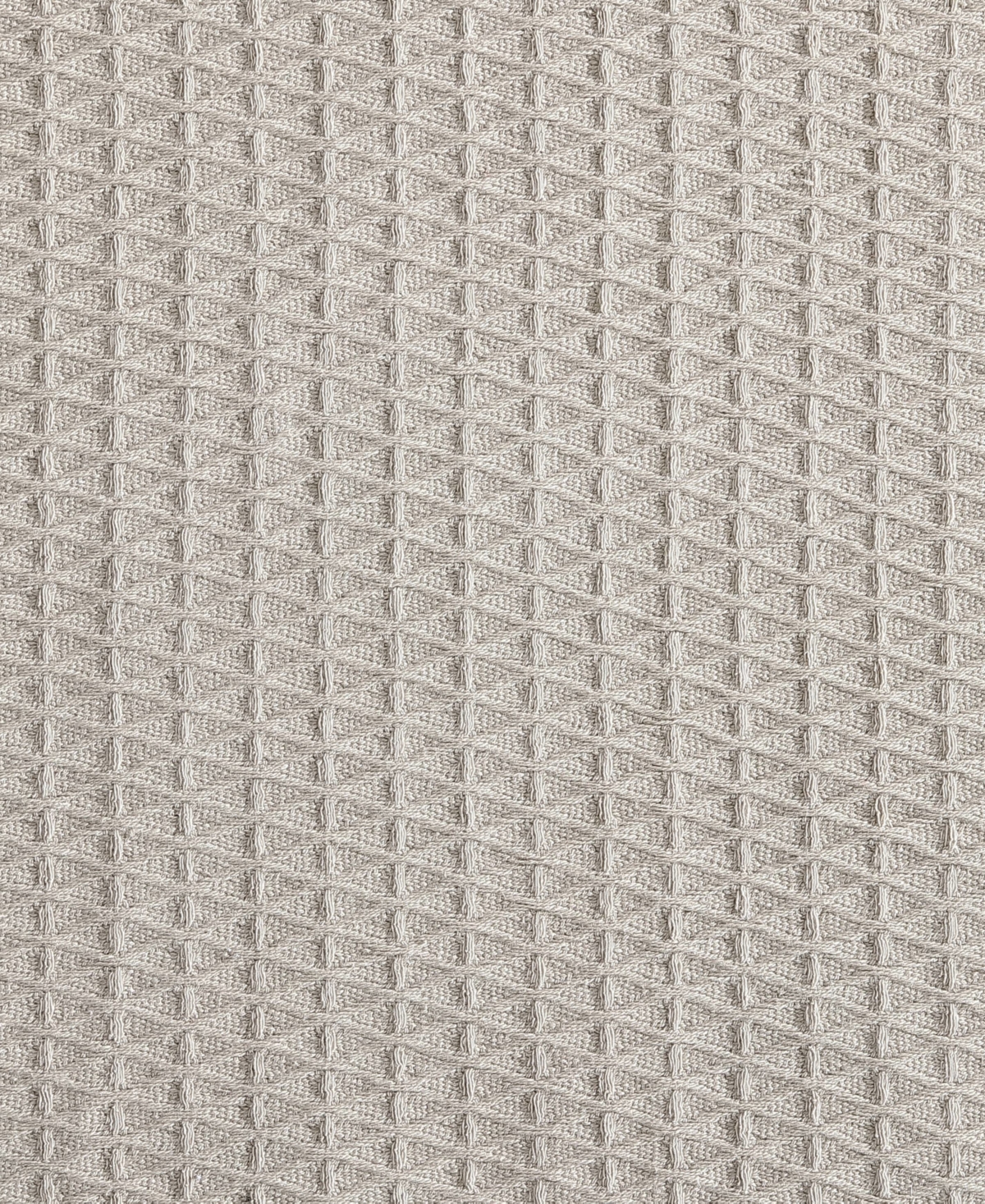 Closeout! Nautica Baird Solid Cotton Dobby Reversible Blanket