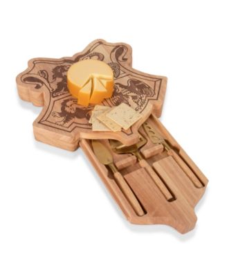 Harry Potter Hogwarts Crest Charcuterie Board with Tools
