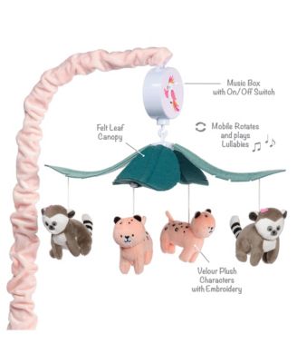 Enchanted Safari Animal Musical Baby Crib Mobile Jungle Soother Toy