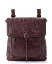 Moda Luxe, Bags, Black Orange Floral Ml Mini Backpack