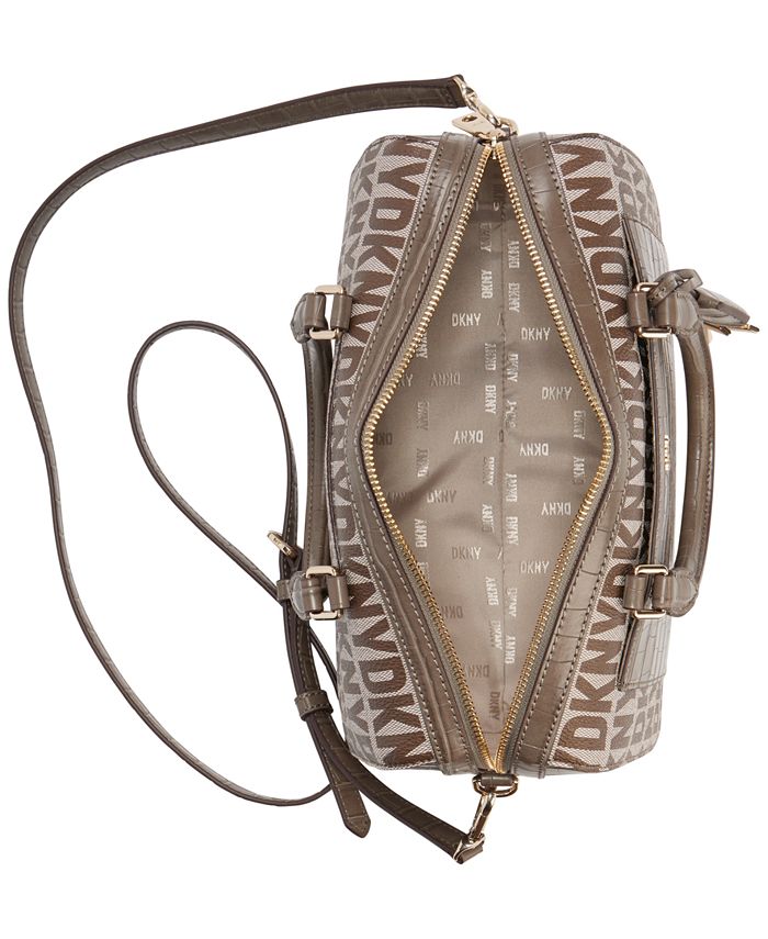 DKNY Paige Small Soho Logo Duffle Bag Macy's