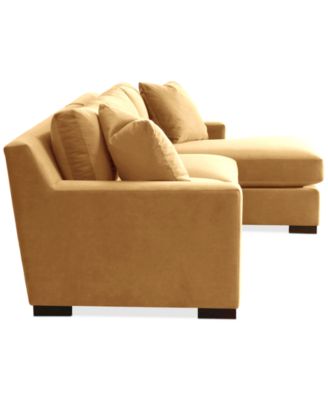 CLOSEOUT! Marristin 121" 2-Pc. Fabric Chaise Sectional, Created for Macy's