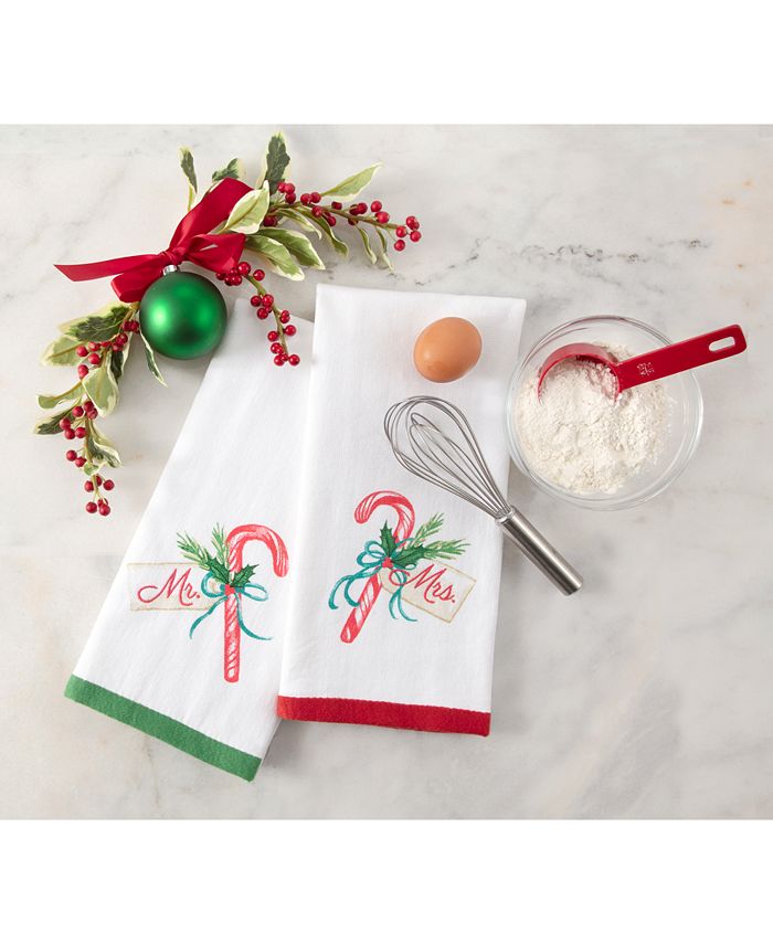 Lenox Mr. and Mrs. Kitchen Towels, Set of 4 Macy's