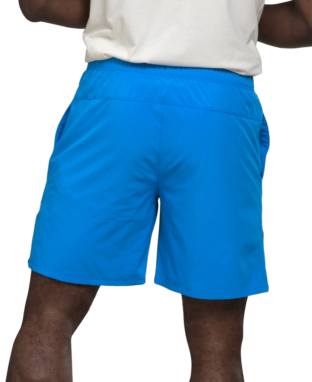 Shop The North Face Men's Moisture-wicking Wander Shorts In Optic Blue