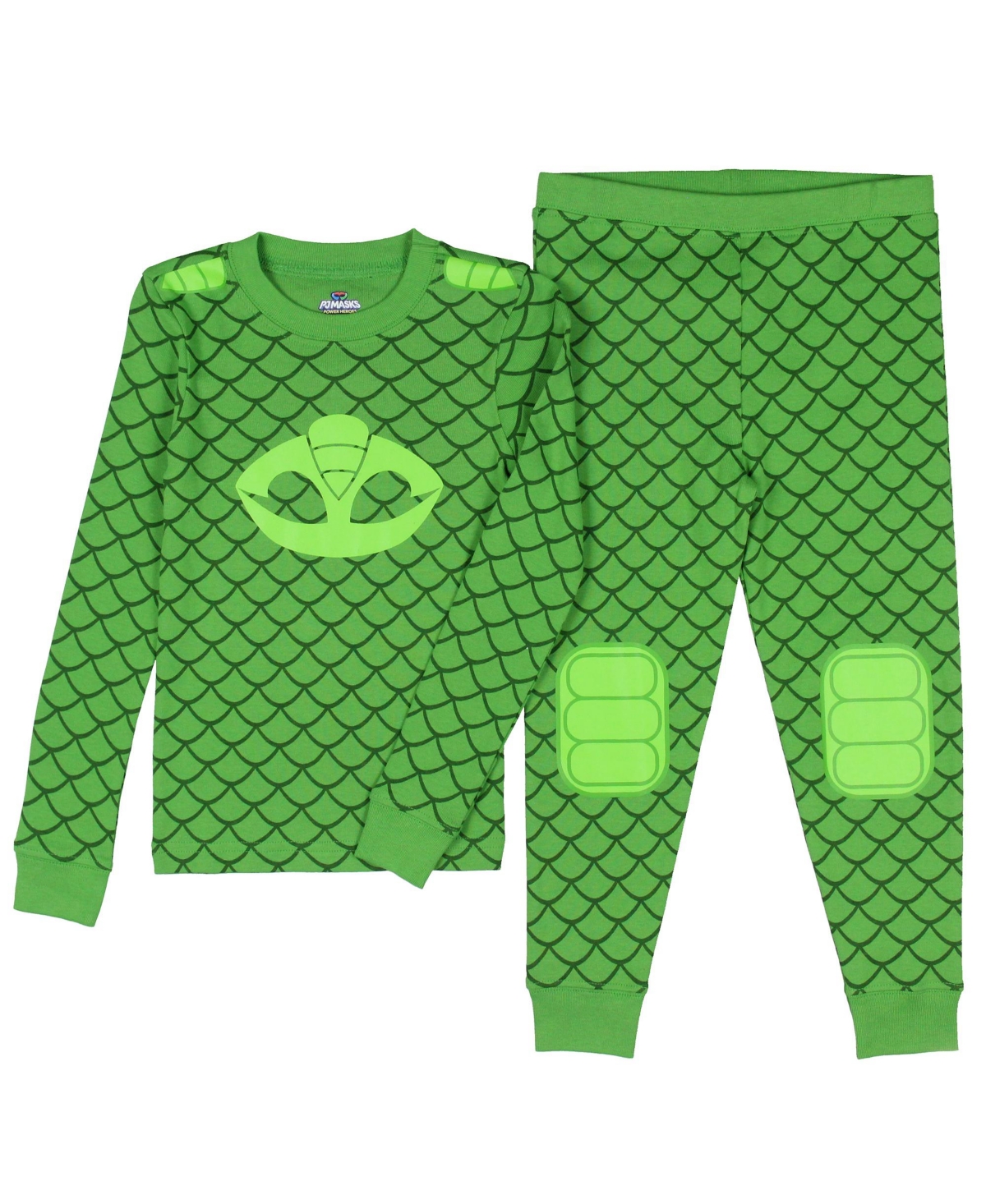 Pj Masks Toddler Boys Catboy And Gekko Character Costume Sleep Pajama Set