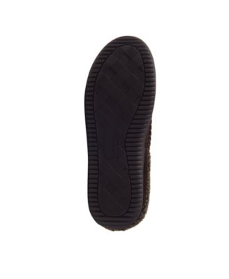 Men's Marshall Microsuede Moccasin Toe Clog House Shoe Slipper