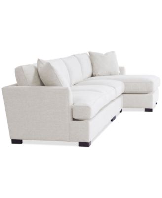 CLOSEOUT! Nightford 146" 3-Pc. Fabric Chaise Sectional, Created for Macy's