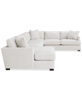 CLOSEOUT! Nightford 148" 4-Pc. Fabric Chaise Sectional, Created for Macy's