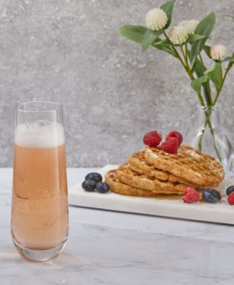 Milo Stem Less Champagne Flutes - Set of 4