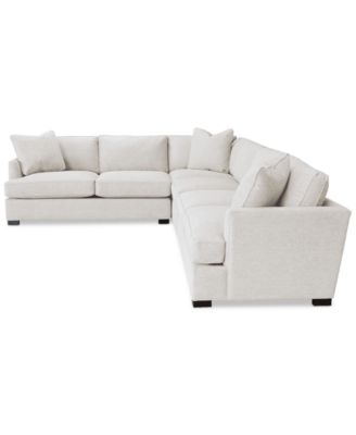 CLOSEOUT! Nightford 143" 4-Pc. Fabric L Sectional, Created for Macy's