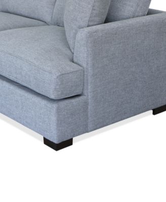 CLOSEOUT! Nightford 111" 2-Pc. Fabric Chaise Sectional, Created for Macy's
