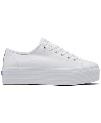 Keds Women's Triple Up Canvas Platform Casual Sneakers from Finish Line ...