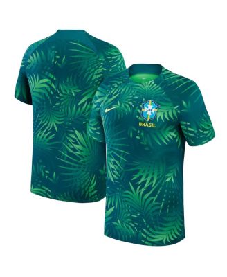 Nike Football World Cup 2022 Brazil unisex half zip top in green