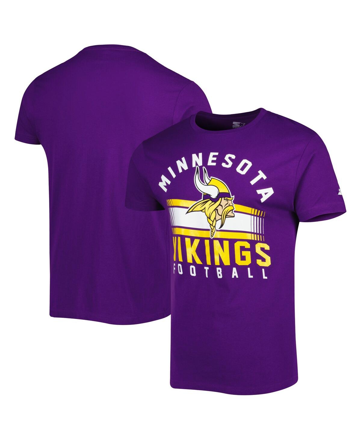 Men's Starter Purple Minnesota Vikings Prime Time T-shirt - Purple