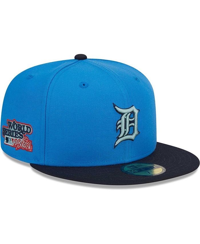 Men's Detroit Tigers New Era Royal White Logo Low Profile 59FIFTY Fitted Hat