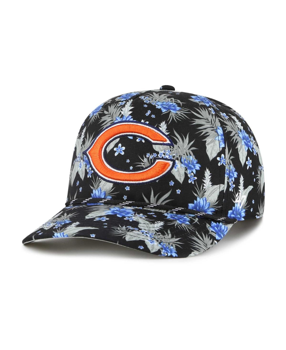 47 Brand Men's ' Black Chicago Bears Dark Tropic Hitch Adjustable Hat