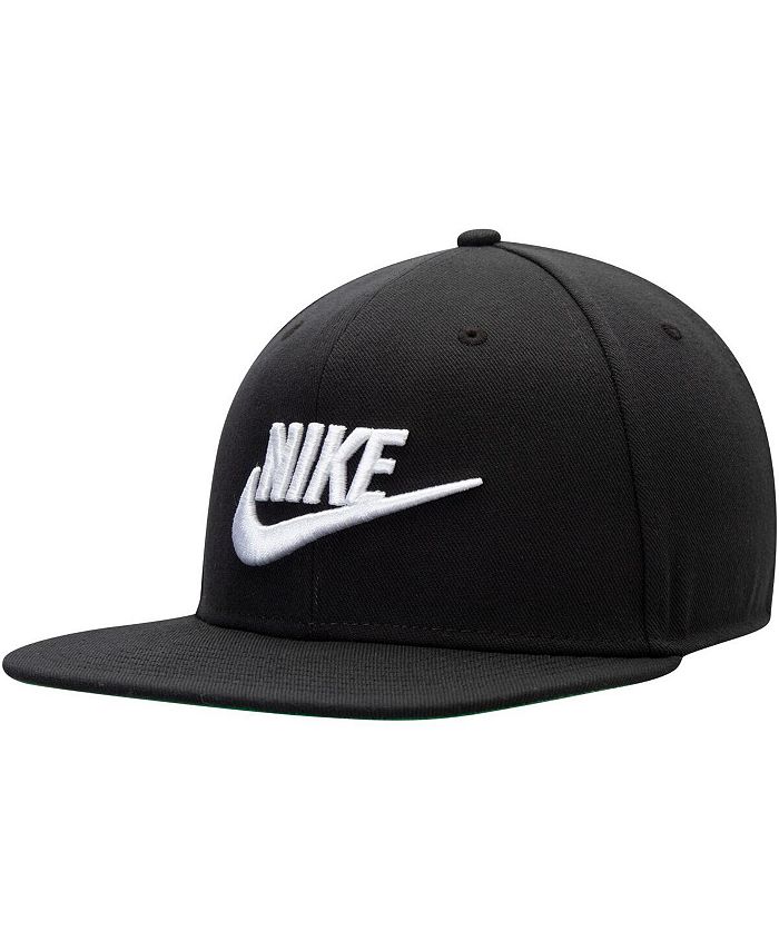 Nike Men's Black Pro Futura Adjustable Snapback Hat - Macy's