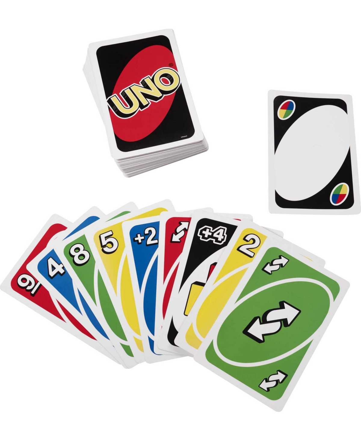 Shop Mattel Giant Uno Card Game In Multi
