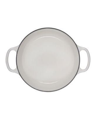 4.5 Quart Cast Iron Round Dutch Oven with Marble Applique