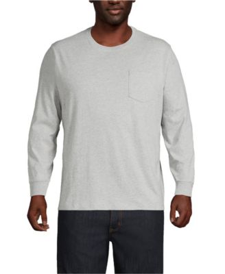 Big & Tall Super-T Long Sleeve T-Shirt with Pocket