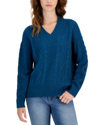 Juniors v neck sweater hotsell