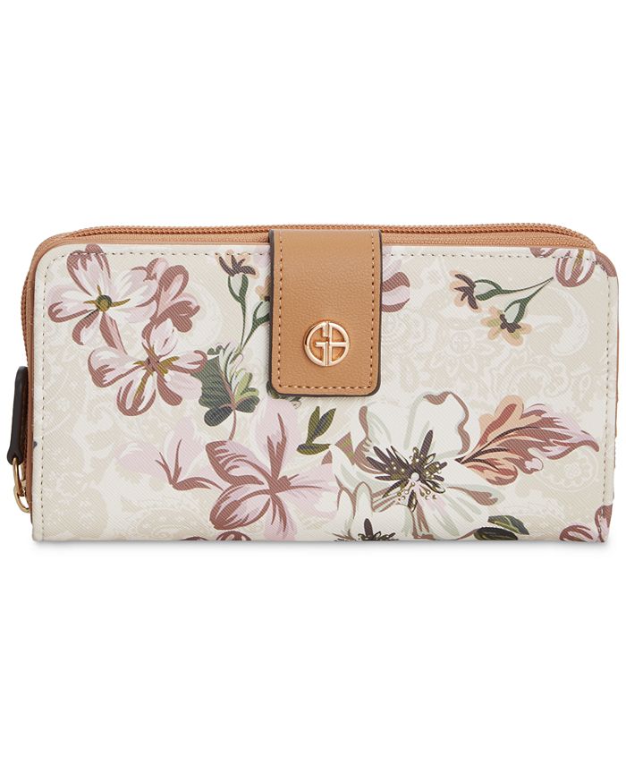 Giani Bernini Floral All in One Wallet, Created for Macy's Macy's