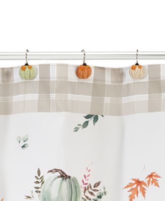 Grateful Patch Harvest 13-Pc. Shower Curtain & Hooks Set