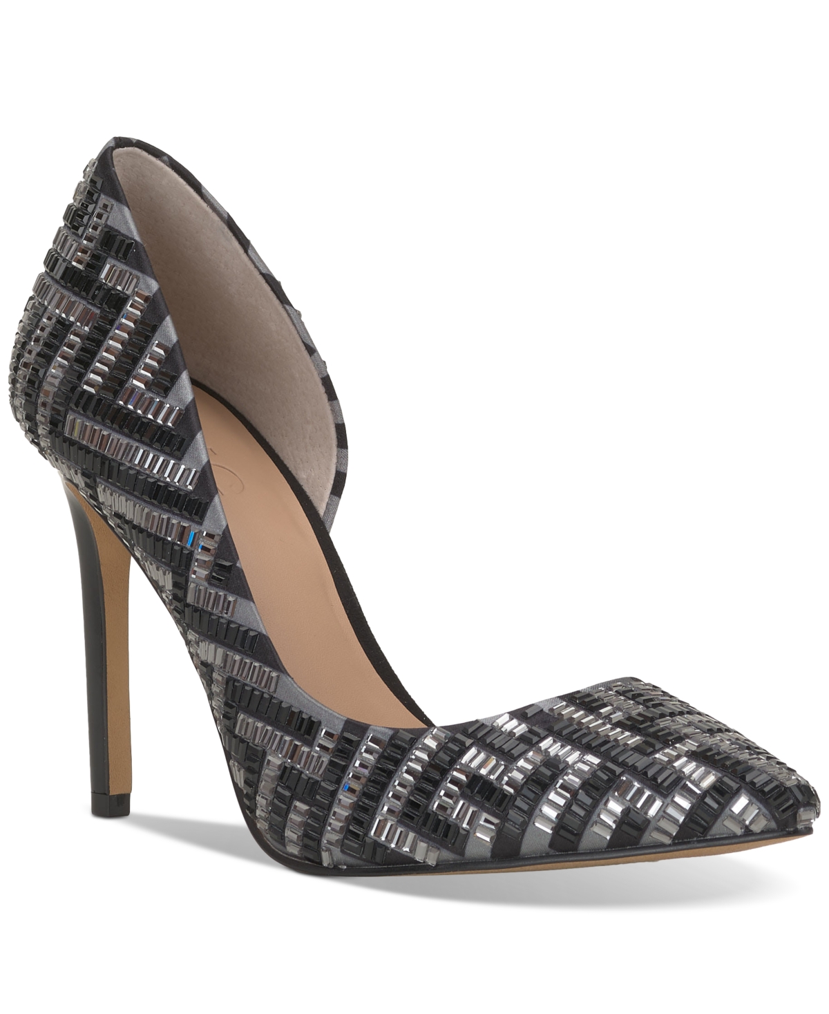 Women's Kenjay d'Orsay Pumps, Created for Macy's - Pewter Maze