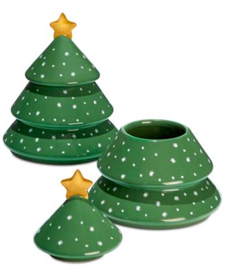 The Cellar - 2-Pc Tree Stoneware Cocottes Set