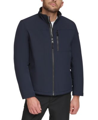 Men's Sherpa Lined Classic Soft Shell Jacket