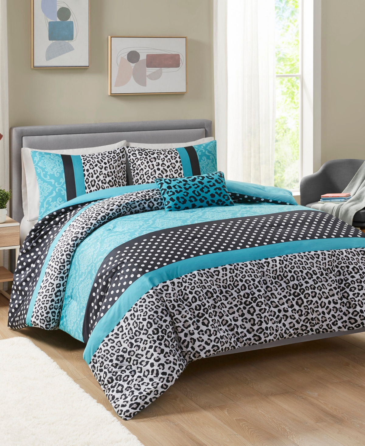 Intelligent Design Chloe 4-Pc. Comforter Set, King/California King