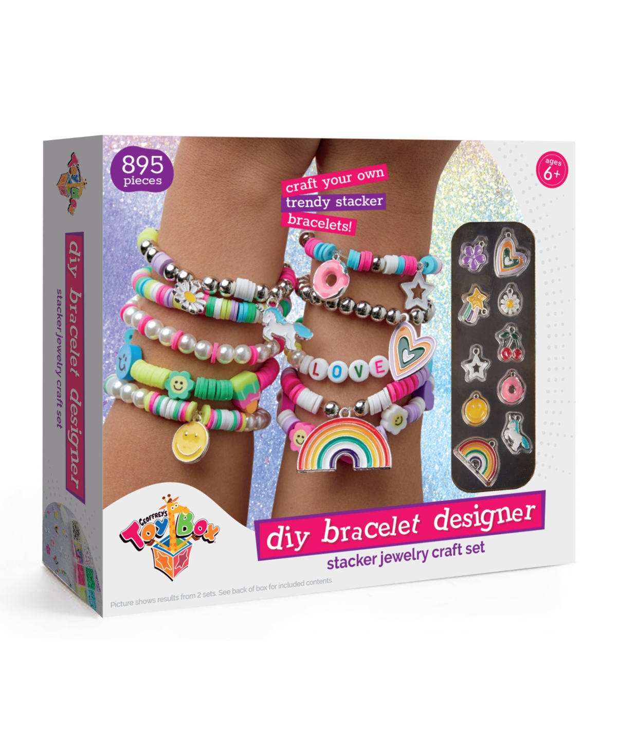 Shop Geoffrey's Toy Box Diy Bracelet Designer Stacker Jewelry Set, Created For Macy's In Open Miscellaneous