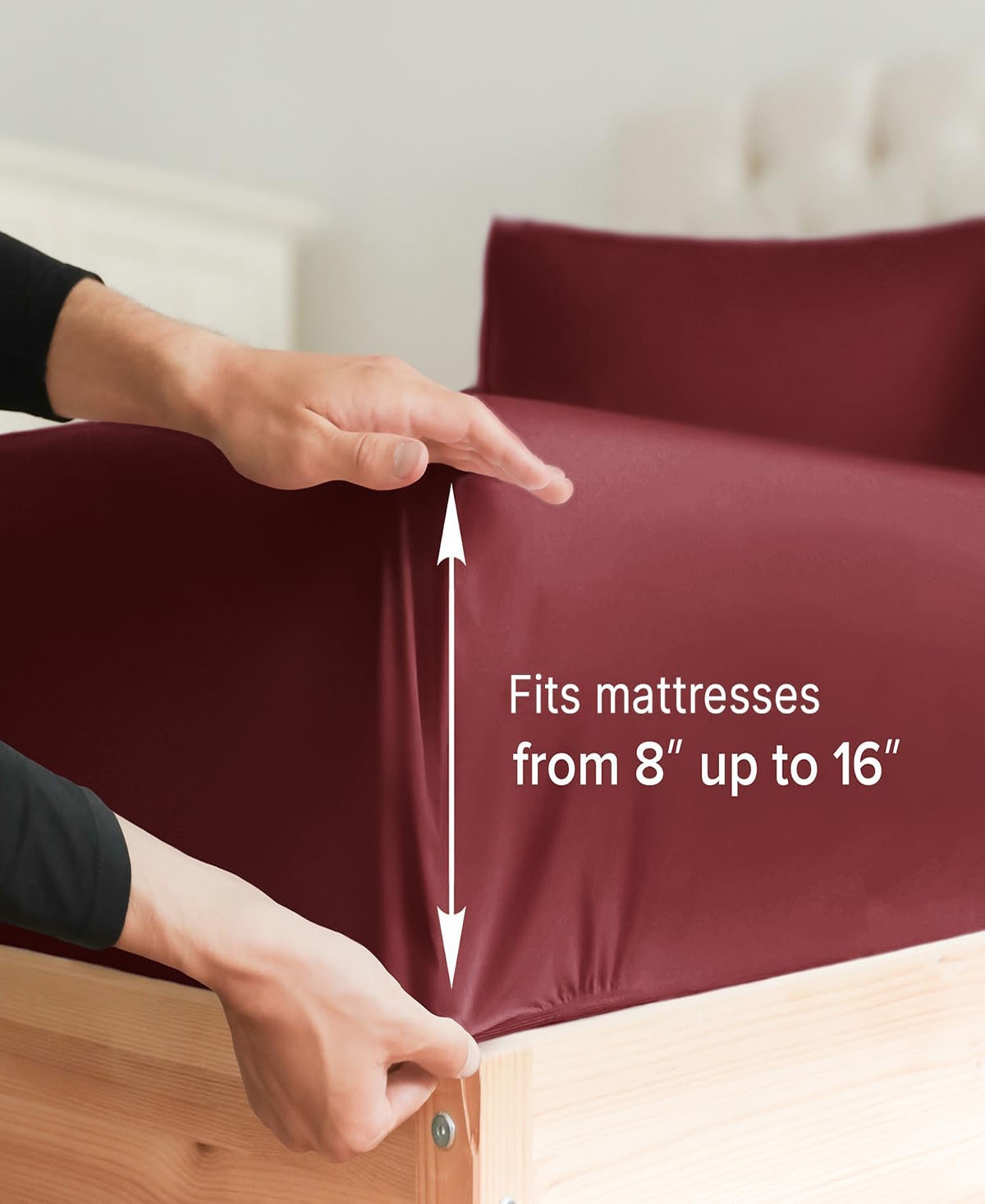 Cgk Unlimited 4 Piece 100% Cotton 400 Thread Count Sheet Set -