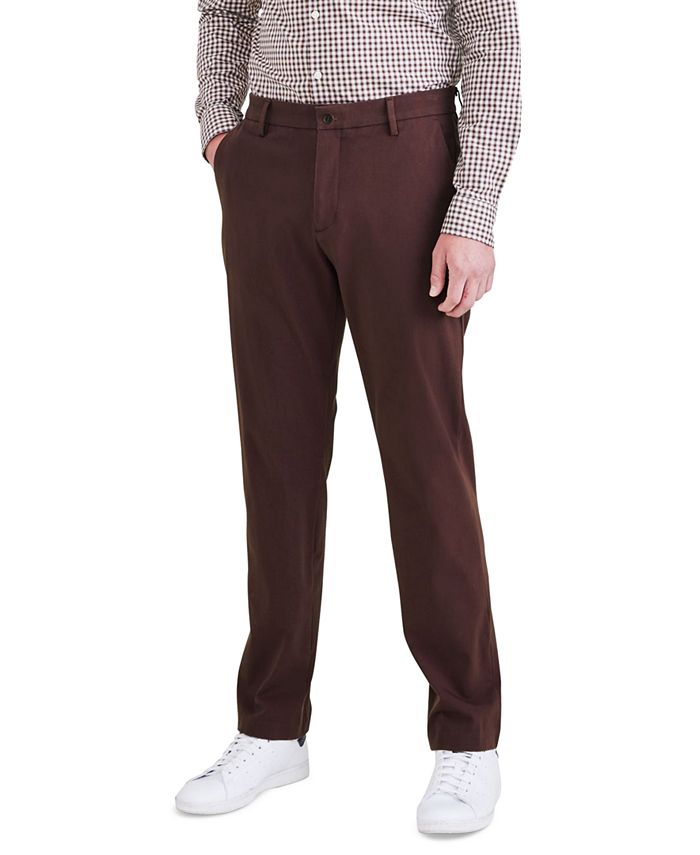 Dockers Men's City Tech Trouser Slim Fit Smart 360 Tech™ Pants - Macy's