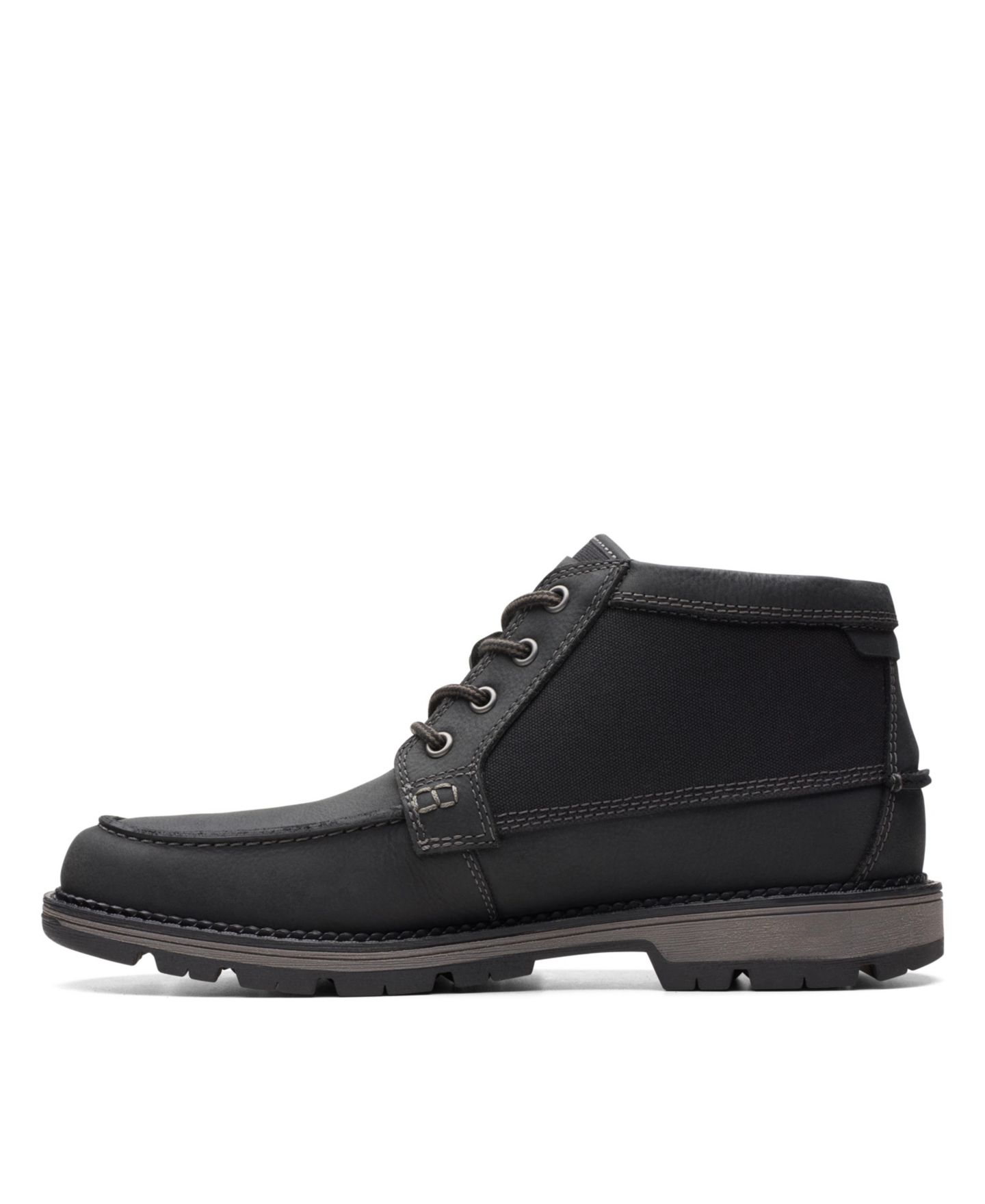 Мужские ботинки Clarks Collection Maplewalk Moc, цвет: Чёрный разноцветный — фото 5