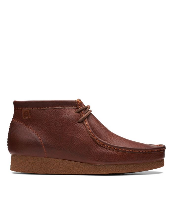 Clarks Men's Collection Shacre Leather Casual Boots - Macy's