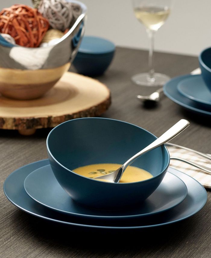 Nambé Orbit 16 Piece Dinnerware Set, Service for 4 Macy's