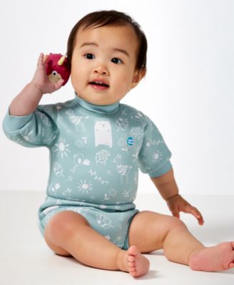 Baby Girls Happy Nappy Wetsuit with Swim Diaper