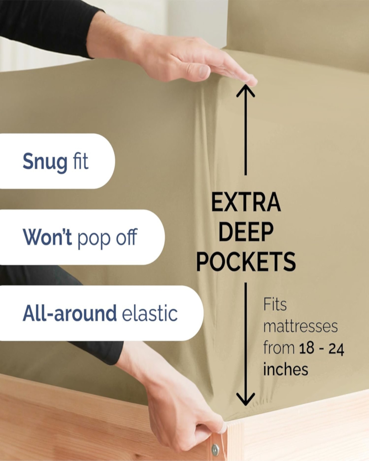 Piece Extra Deep Pocket Microfiber Sheet Set