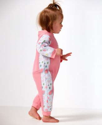 Baby Girls Forest Print Warm In One Wetsuit