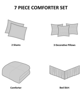 Palisades 7-Pc. Comforter Set, Queen