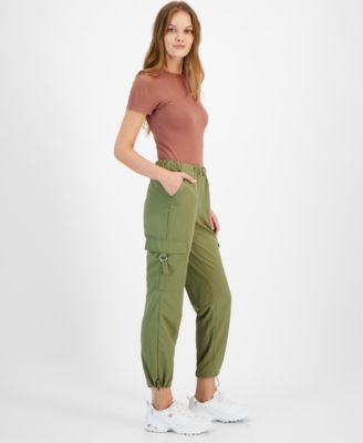And Now This - Women's Parachute Cargo-Pocket Pants