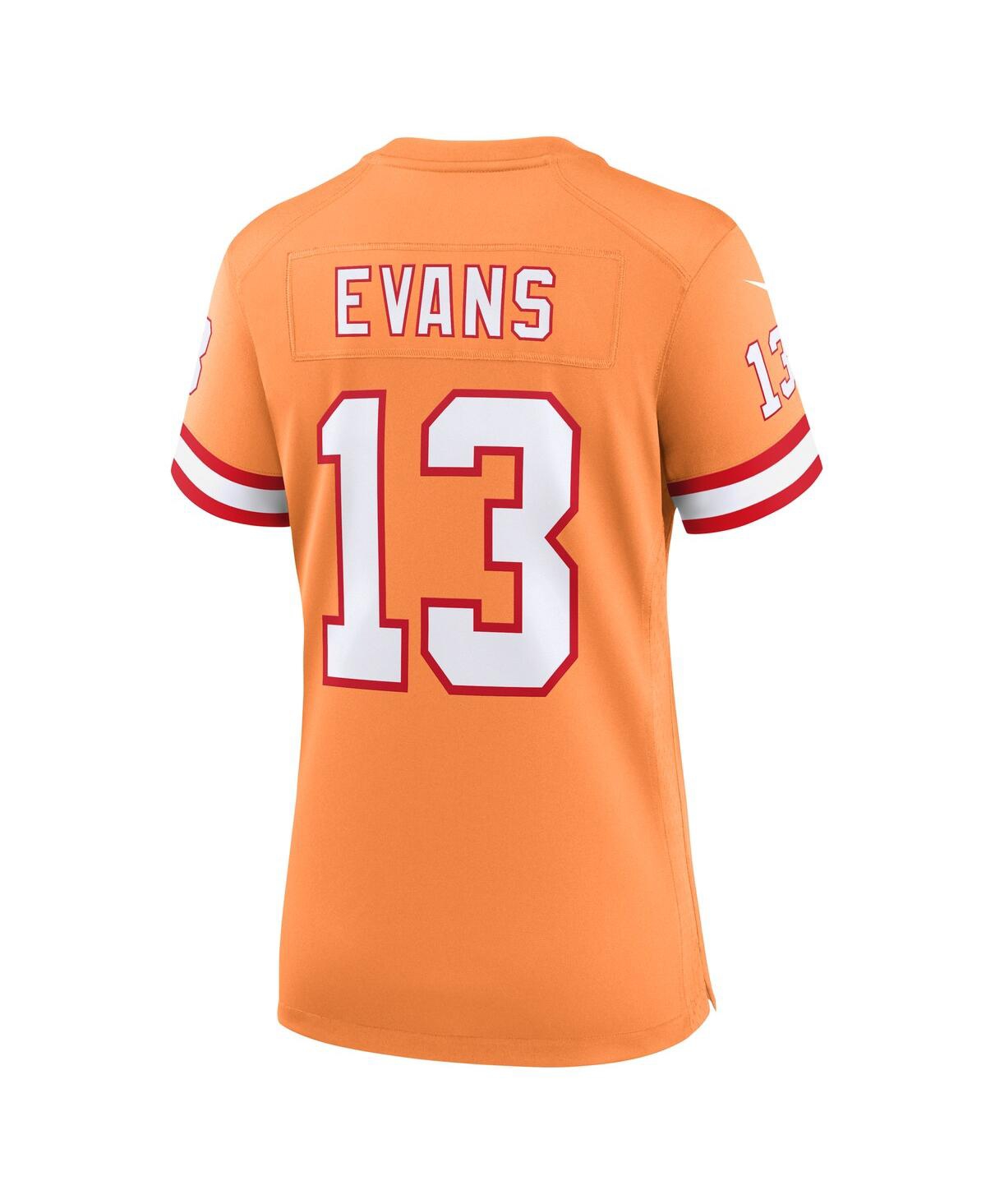 Women's Nike Mike EvansTampa Bay Buccaneers Throwback Game Jersey - Orange