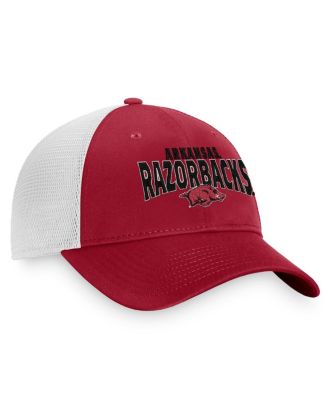Men's Cardinal Arkansas Razorbacks Breakout Trucker Snapback Hat