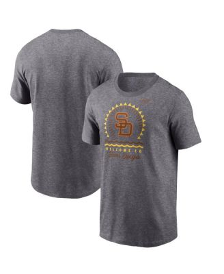 Men's Gray San Diego Padres Sun Hometown T-shirt