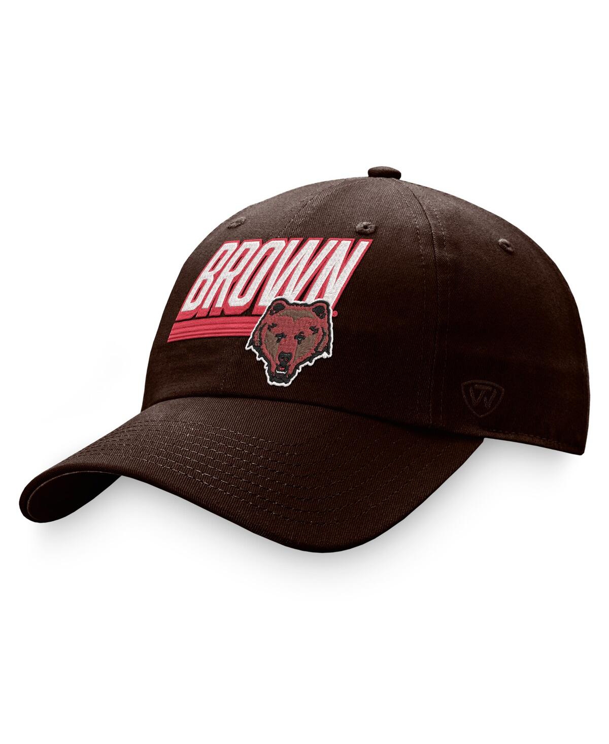Shop Top Of The World Men's  Brown Brown Bears Slice Adjustable Hat