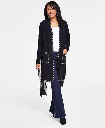I.N.C. International Concepts Women s Studded Cardigan Created