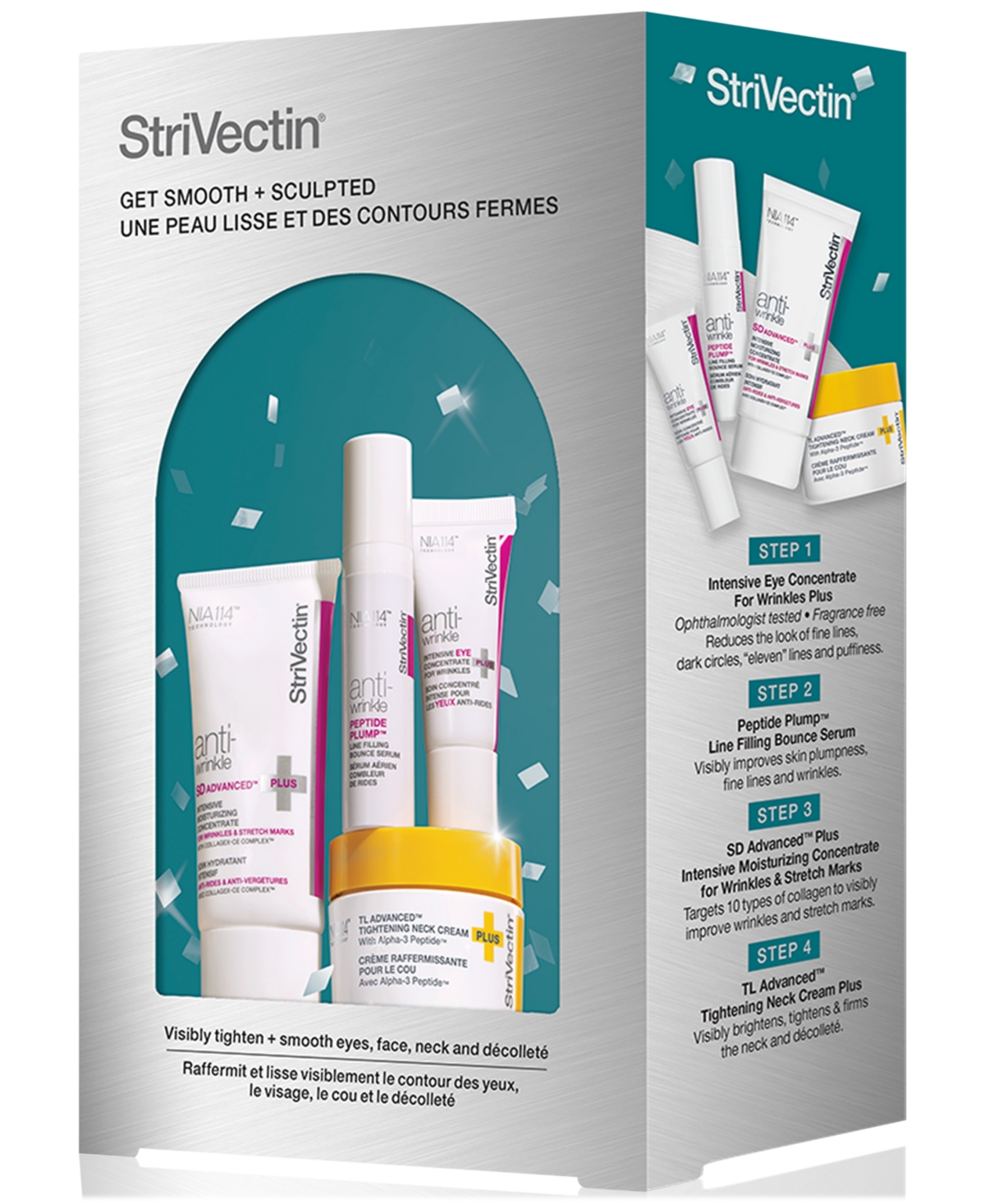 Strivectin 4-pc. Get Smooth + Sculpted Skincare Set, Created For Macy's In No Color