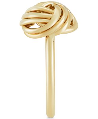 Love Knot Ring in 14k Gold